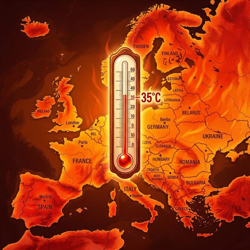 Europa sempre più bollente